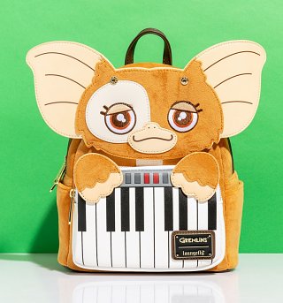 Loungefly Gremlins Gizmo Holiday Cosplay With Removable Hat Mini Backpack