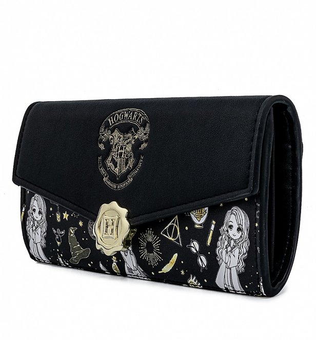 Loungefly Harry Potter Magical Elements All Over Print Wallet
