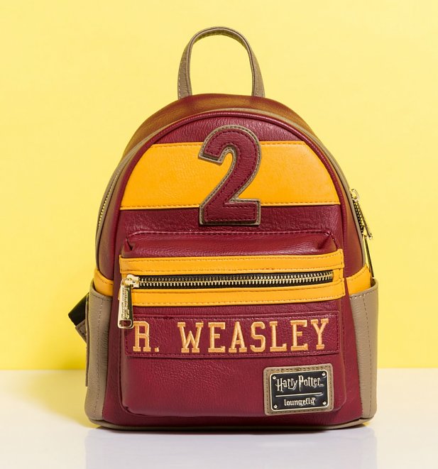 Loungefly Harry Potter Ron Weasley Gryffindor Mini Backpack