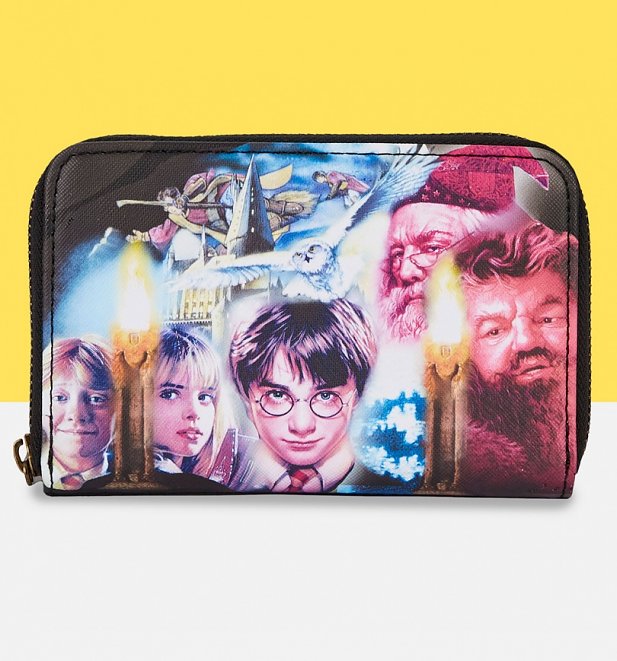 Loungefly Harry Potter Sorcerers Stone Zip Around Wallet Loungefly Harry Potter Sorcerers Stone Zip Around Wallet