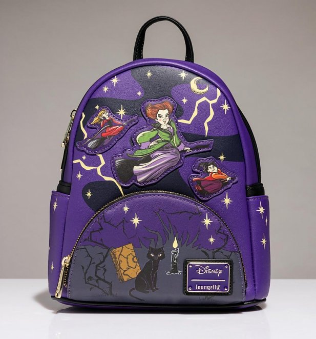 Loungefly Hocus Pocus Come We Fly Mini Backpack