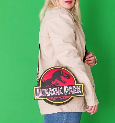 Loungefly Jurassic Park Logo Crossbody Bag