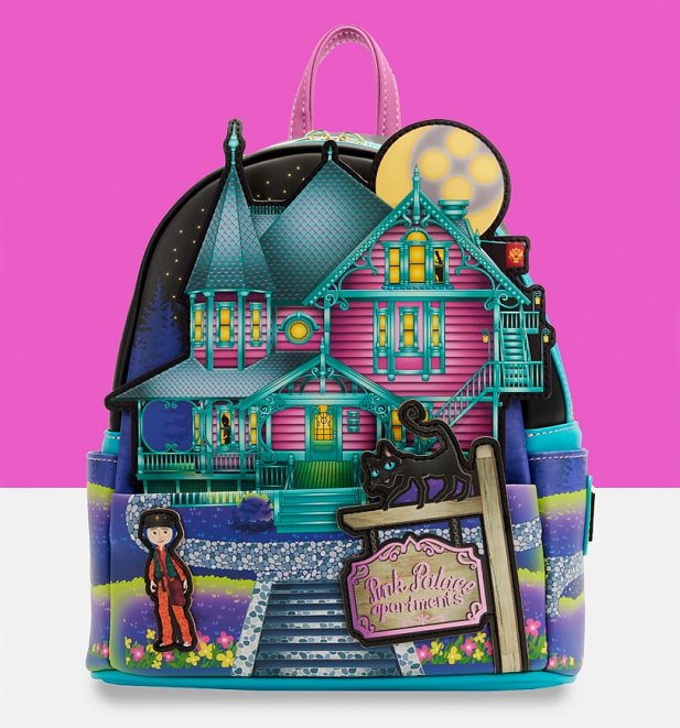 Loungefly Laika Coraline House Mini Backpack Loungefly Laika Coraline House Mini Backpack