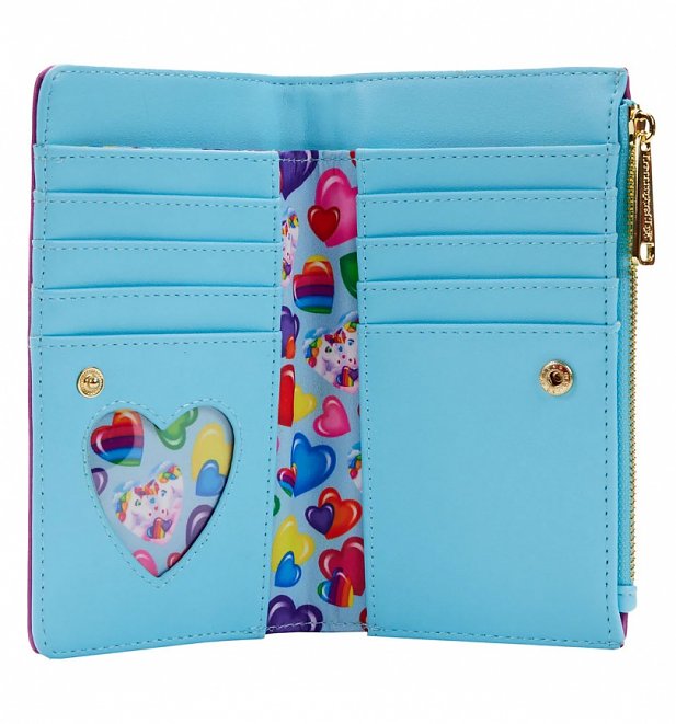Loungefly Lisa Frank Unicorn Reflection Flap Wallet