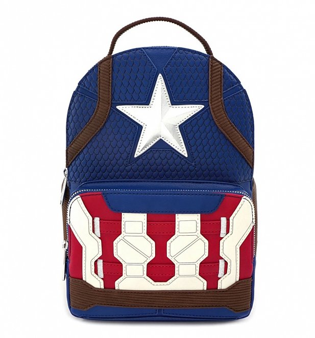 Loungefly Marvel Captain America Hero Backpack