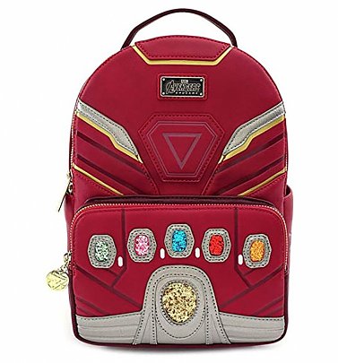 Loungefly Marvel Iron Man Iron Gauntlet Mini Backpack Loungefly Marvel Iron Man Iron Gauntlet Mini Backpack