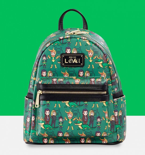 Loungefly Marvel Loki Variants Mini Backpack