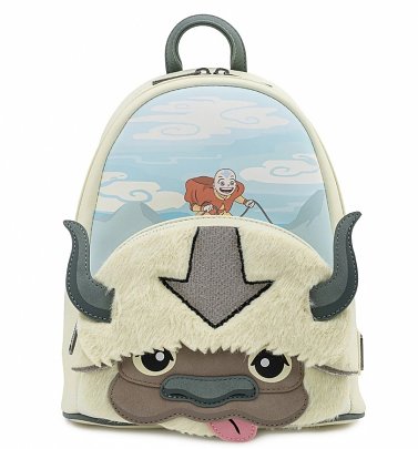 Loungefly Nickelodeon Avatar Aang Appa Cosplay Plush Mini Backpack Loungefly Nickelodeon Avatar Aang Appa Cosplay Plush Mini Backpack