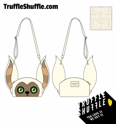 Loungefly Nickelodeon Avatar Momo Cosplay Crossbody Bag Loungefly Nickelodeon Avatar Momo Cosplay Crossbody Bag