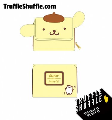 Loungefly Sanrio Pompompurin Cosplay Trifold Wallet Loungefly Sanrio Pompompurin Cosplay Trifold Wallet