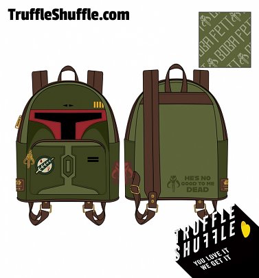 Loungefly Star Wars Boba Fett He's No Good To Me Dead Cosplay Mini Backpack Loungefly Star Wars Boba Fett He's No Good To Me Dead Cosplay Mini Backpack