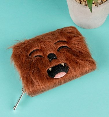 Loungefly Star Wars Chewbacca Faux Fur Wallet Loungefly Star Wars Chewbacca Faux Fur Wallet