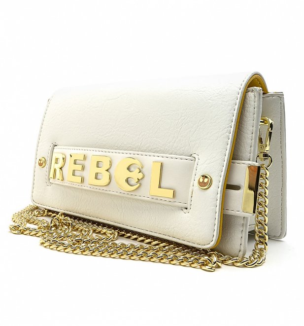 Loungefly Star Wars Gold Rebel Clutch Cross Body Bag
