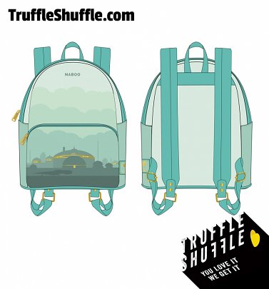 Loungefly Star Wars Lands Naboo Backpack Loungefly Star Wars Lands Naboo Backpack