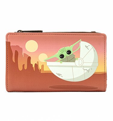 Loungefly Star Wars Mandalorian The Child Baby Yoda Wait For Me Wallet Loungefly Star Wars Mandalorian The Child Baby Yoda Wait For Me Wallet