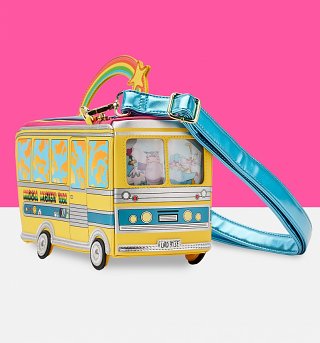 Loungefly The Beatles Magical Mystery Tour Bus Crossbody Bag Loungefly The Beatles Magical Mystery Tour Bus Crossbody Bag