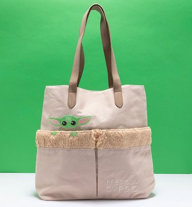 Loungefly The Mandalorian Baby Yoda The Child Tote Bag Loungefly The Mandalorian Baby Yoda The Child Tote Bag