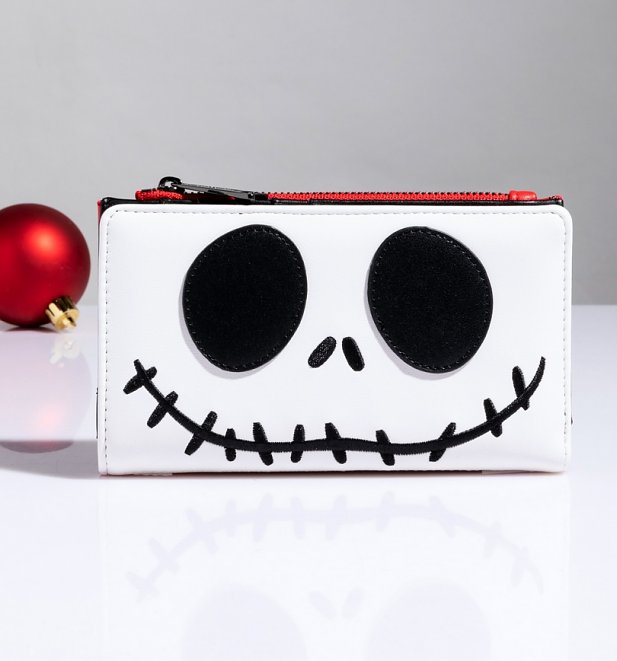 Loungefly The Nightmare Before Christmas Santa Jack Cosplay Flap Wallet Loungefly The Nightmare Before Christmas Santa Jack Cosplay Flap Wallet