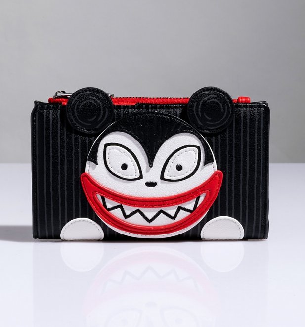 Loungefly The Nightmare Before Christmas Scary Teddy and Undead Duck Bi-Fold Wallet Loungefly The Nightmare Before Christmas Scary Teddy and Undead Duck Bi-Fold Wallet