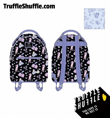 Loungefly Valfre Lucy Art All Over Print Mini Backpack Loungefly Valfre Lucy Art All Over Print Mini Backpack