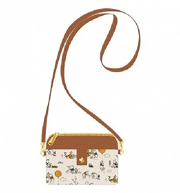Loungefly Winnie The Pooh Line Drawing Cross Body Loungefly Winnie The Pooh Line Drawing Cross Body