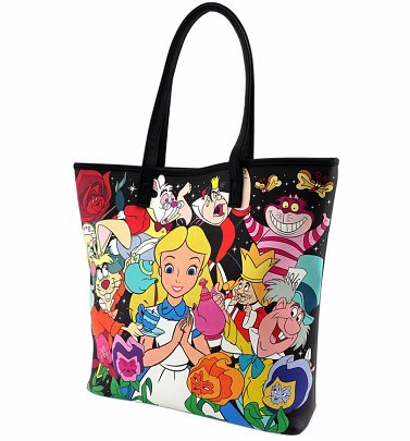 Loungefly x Disney Alice & Queen of Hearts Tote Loungefly x Disney Alice & Queen of Hearts Tote