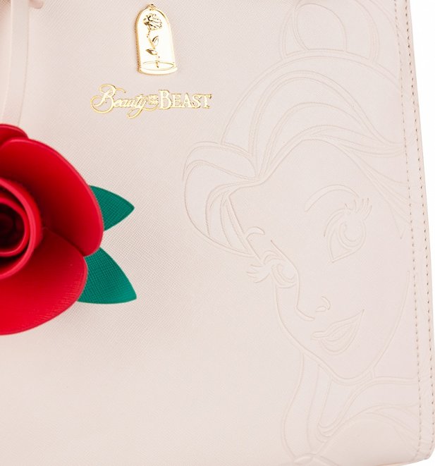 Loungefly x Disney Beauty and the Beast Belle Embossed Tote Bag Loungefly x Disney Beauty and the Beast Belle Embossed Tote Bag