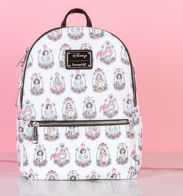 Loungefly Disney Princess Printed Mini Backpack Loungefly Disney Princess Printed Mini Backpack
