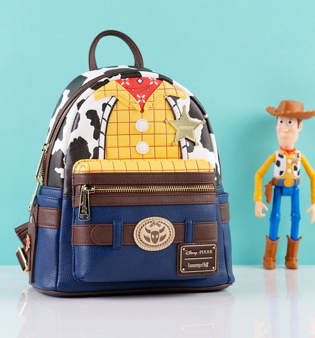 Loungefly Disney Pixar Toy Story Woody Mini Backpack Loungefly Disney Pixar Toy Story Woody Mini Backpack