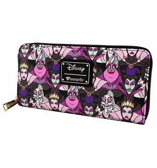 Loungefly x Disney Villains Print Wallet Loungefly x Disney Villains Print Wallet