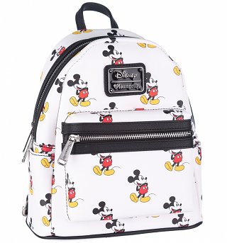 Loungefly x Mickey Mini Faux Leather Backpack Loungefly x Mickey Mini Faux Leather Backpack