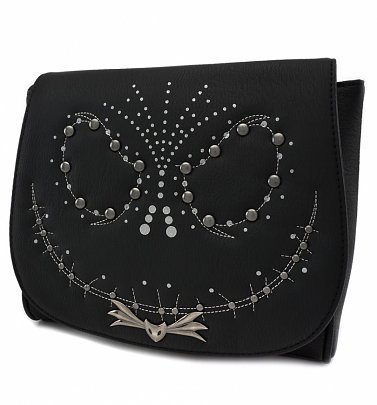 Loungefly x The Nightmare Before Christmas Jack Studded Crossbody Bag Loungefly x The Nightmare Before Christmas Jack Studded Crossbody Bag