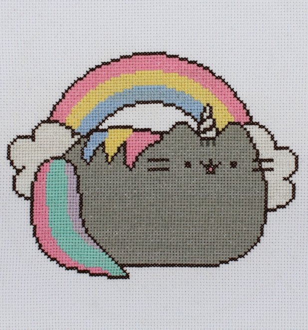Make Pusheen Cross Stitch Craft Kit Make Pusheen Cross Stitch Craft Kit