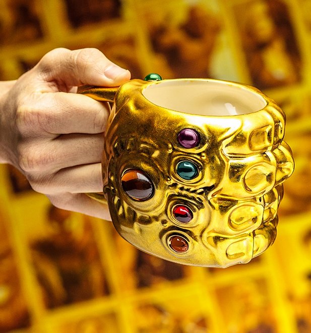 Marvel Avengers Gauntlet Shaped Mug