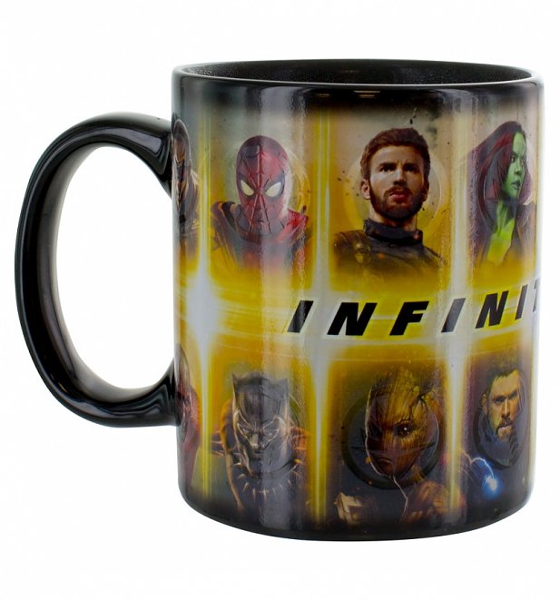 Marvel Avengers Infinity War Heat Change Mug Marvel Avengers Infinity War Heat Change Mug