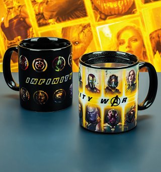 Marvel Avengers Infinity War Heat Change Mug Marvel Avengers Infinity War Heat Change Mug