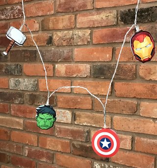 Marvel Avengers String Lights Marvel Avengers String Lights