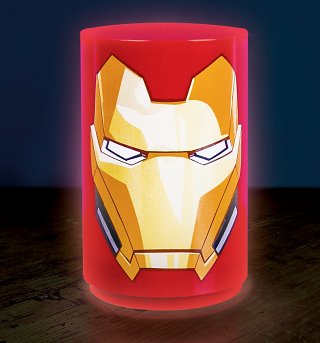Marvel Comics Avengers Mini Iron Man Lamp With Sounds Marvel Comics Avengers Mini Iron Man Lamp With Sounds
