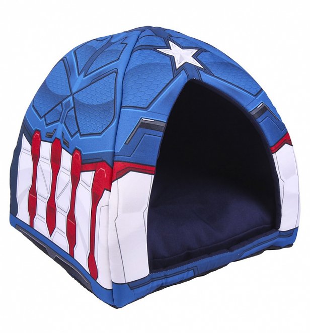 Marvel Comics Captain America Pet Bed Dome Marvel Comics Captain America Pet Bed Dome