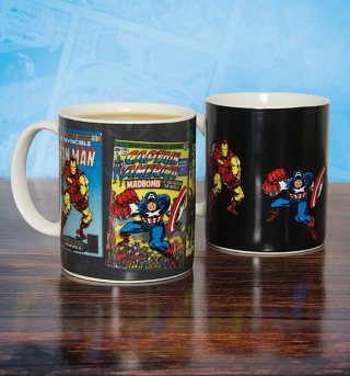 Marvel Comics Heat Change Mug Marvel Comics Heat Change Mug