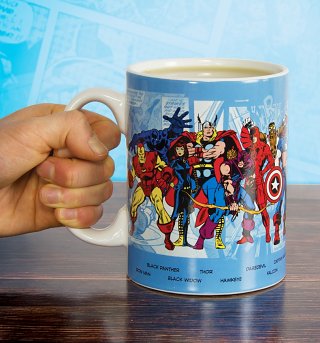 Oversized Marvel Comics Characters Mug Oversized Marvel Comics Characters Mug