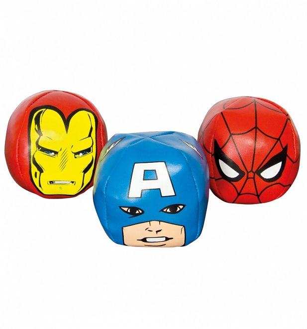 Marvel Comics Characters Set Of Three Juggling Balls Marvel Comics Characters Set Of Three Juggling Balls
