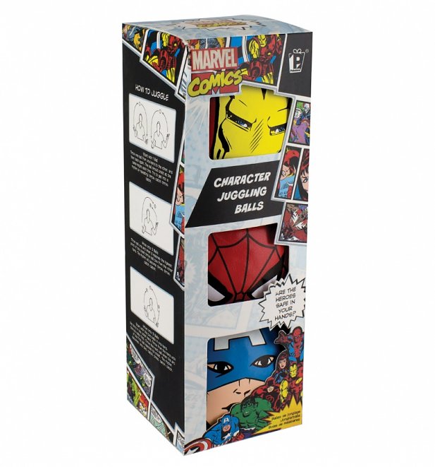 Marvel Comics Characters Set Of Three Juggling Balls Marvel Comics Characters Set Of Three Juggling Balls