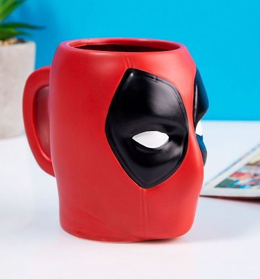 Marvel Comics Deadpool 3D Shaped Mug Marvel Comics Deadpool 3D Shaped Mug