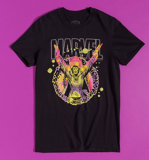 Marvel Comics Doctor Strange Master Black T-Shirt