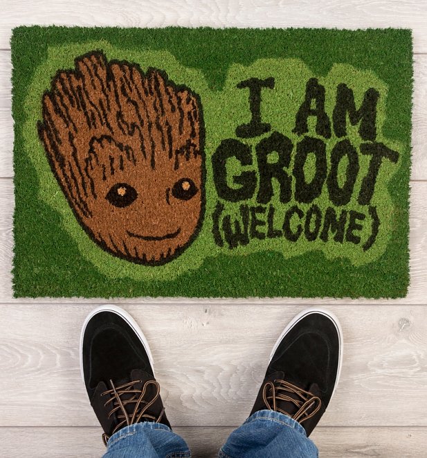 Marvel Comics Guardians Of The Galaxy Vol.2 I Am Groot Door Mat Marvel Comics Guardians Of The Galaxy Vol.2 I Am Groot Door Mat