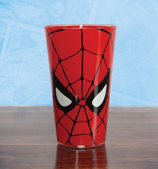 Marvel Comics Spider-Man Glass Marvel Comics Spider-Man Glass