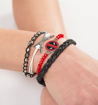 Marvel Deadpool Stacking Bracelets Marvel Deadpool Stacking Bracelets