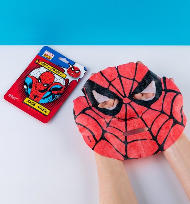 Marvel Spider-Man Sheet Face Mask from Mad Beauty Marvel Spider-Man Sheet Face Mask from Mad Beauty