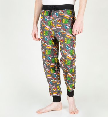 Marvel Superheroes Cuffed Loungepants Marvel Superheroes Cuffed Loungepants
